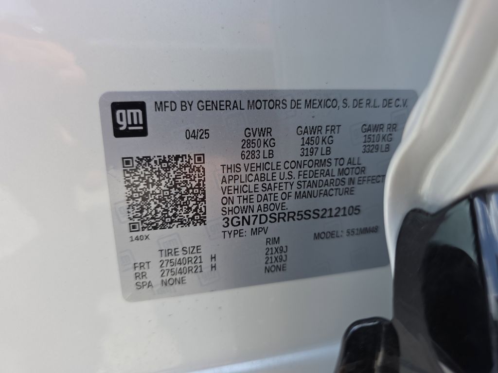 new 2025 Chevrolet Equinox EV car, priced at $52,026
