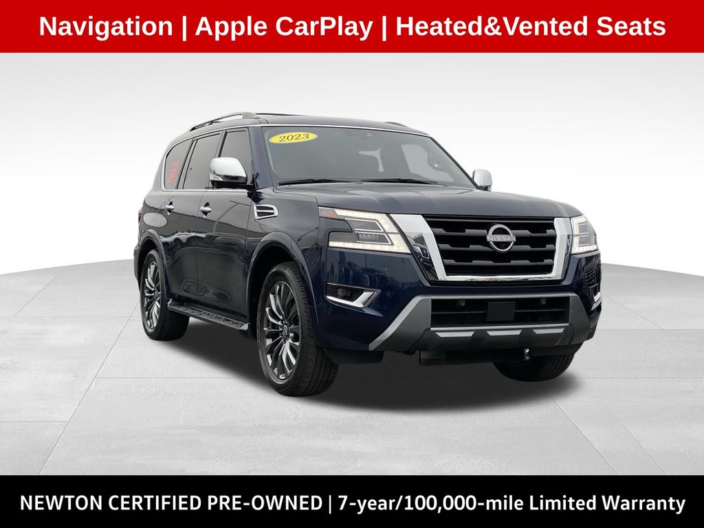 used 2023 Nissan Armada car, priced at $45,500