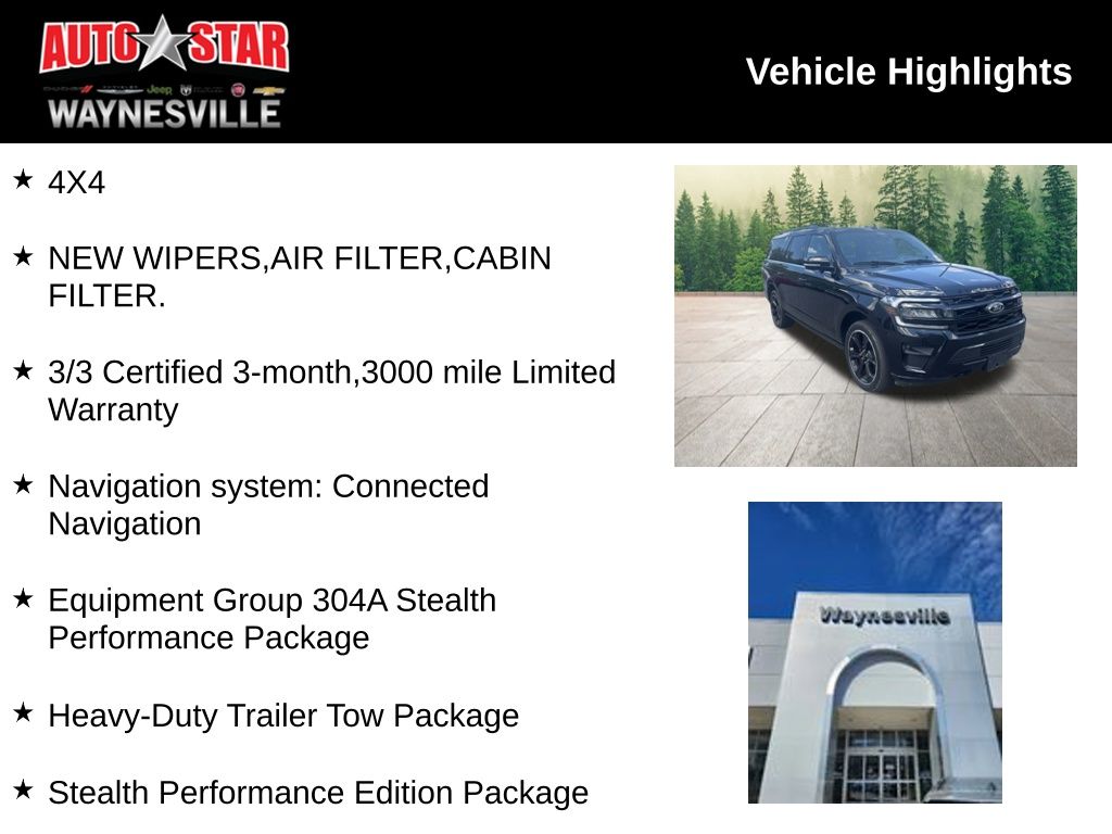 used 2022 Ford Expedition Max car, priced at $45,900