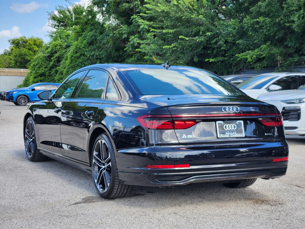 new 2025 Audi A8 car, priced at $106,625