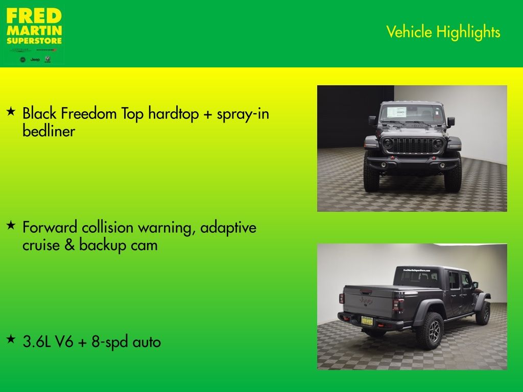 new 2025 Jeep Gladiator car, priced at $49,005
