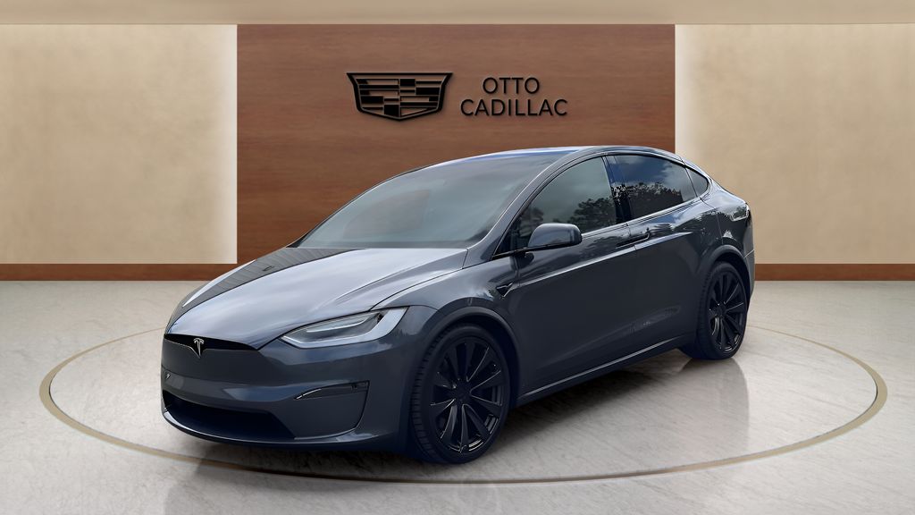 used 2022 Tesla Model X car, priced at $55,750