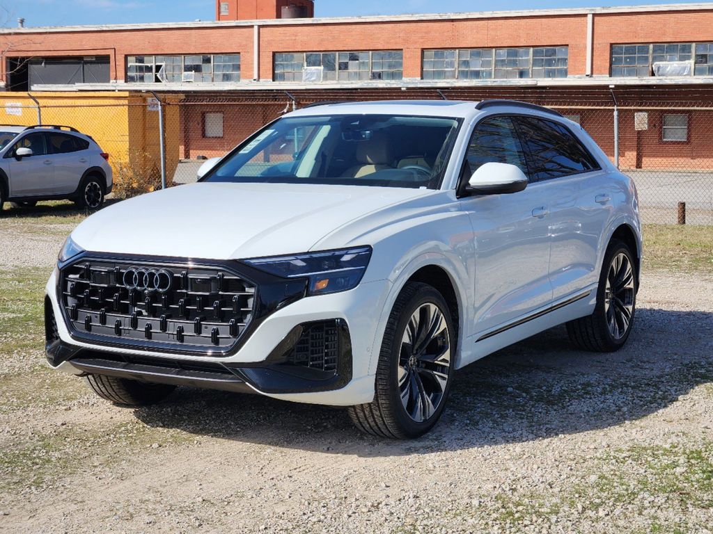 new 2025 Audi Q8 car, priced at $80,870