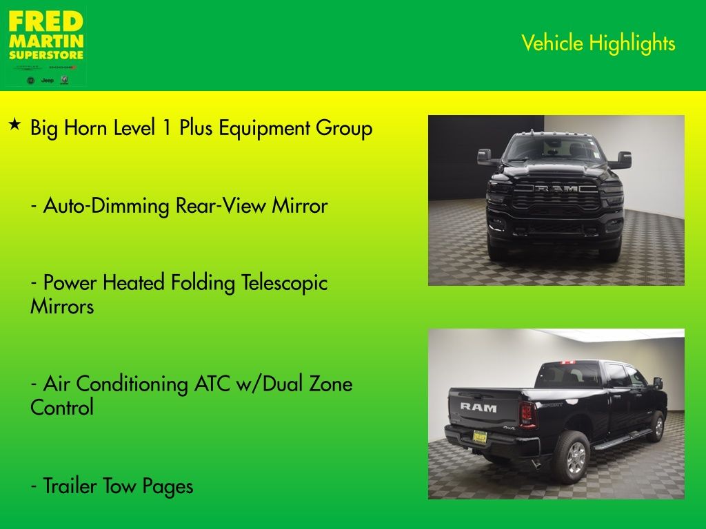 new 2026 Ram 2500 car, priced at $54,412