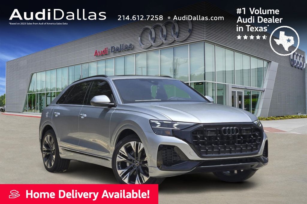 new 2025 Audi Q8 car, priced at $88,465