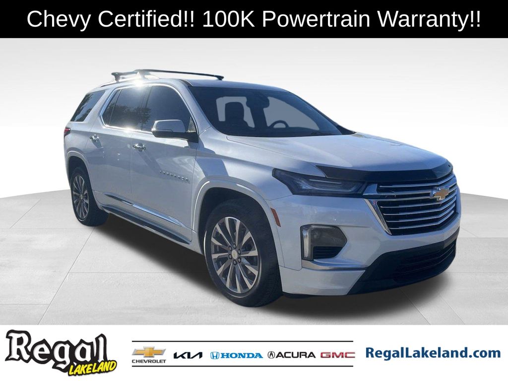 used 2022 Chevrolet Traverse car, priced at $34,697