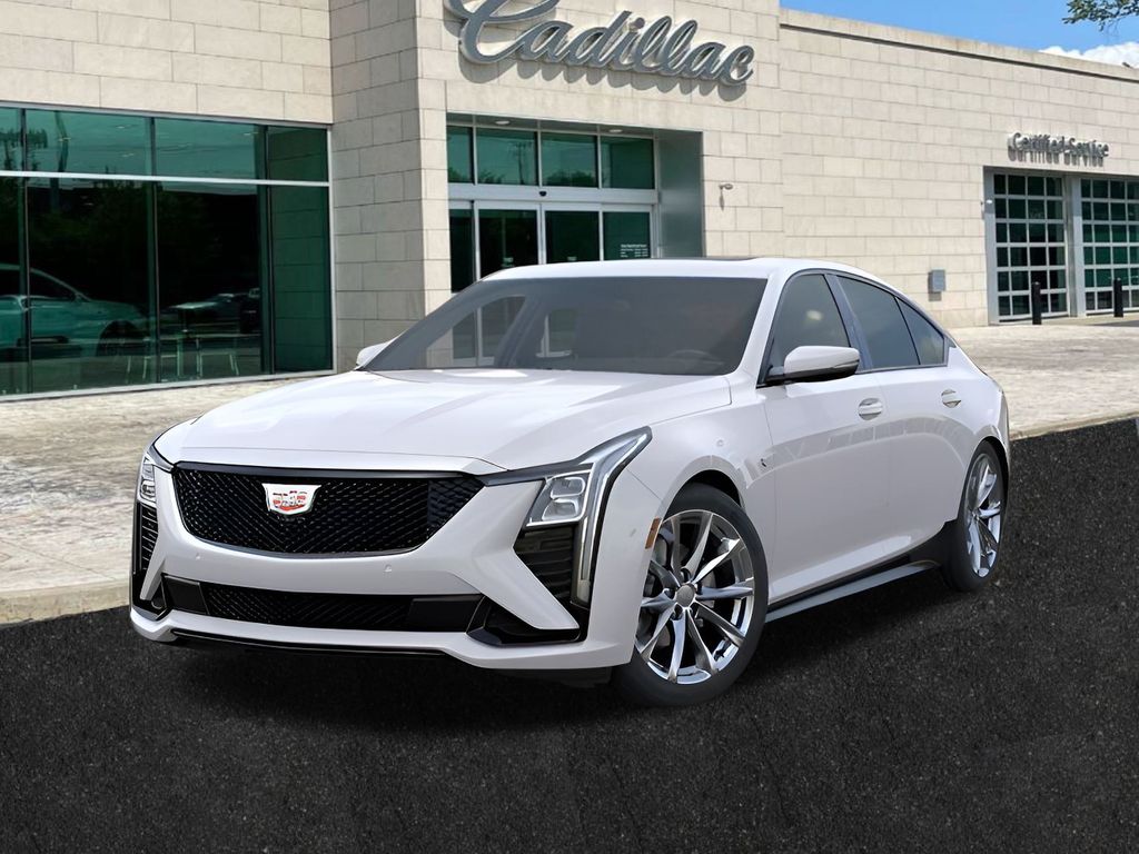 new 2025 Cadillac CT5 car, priced at $53,510