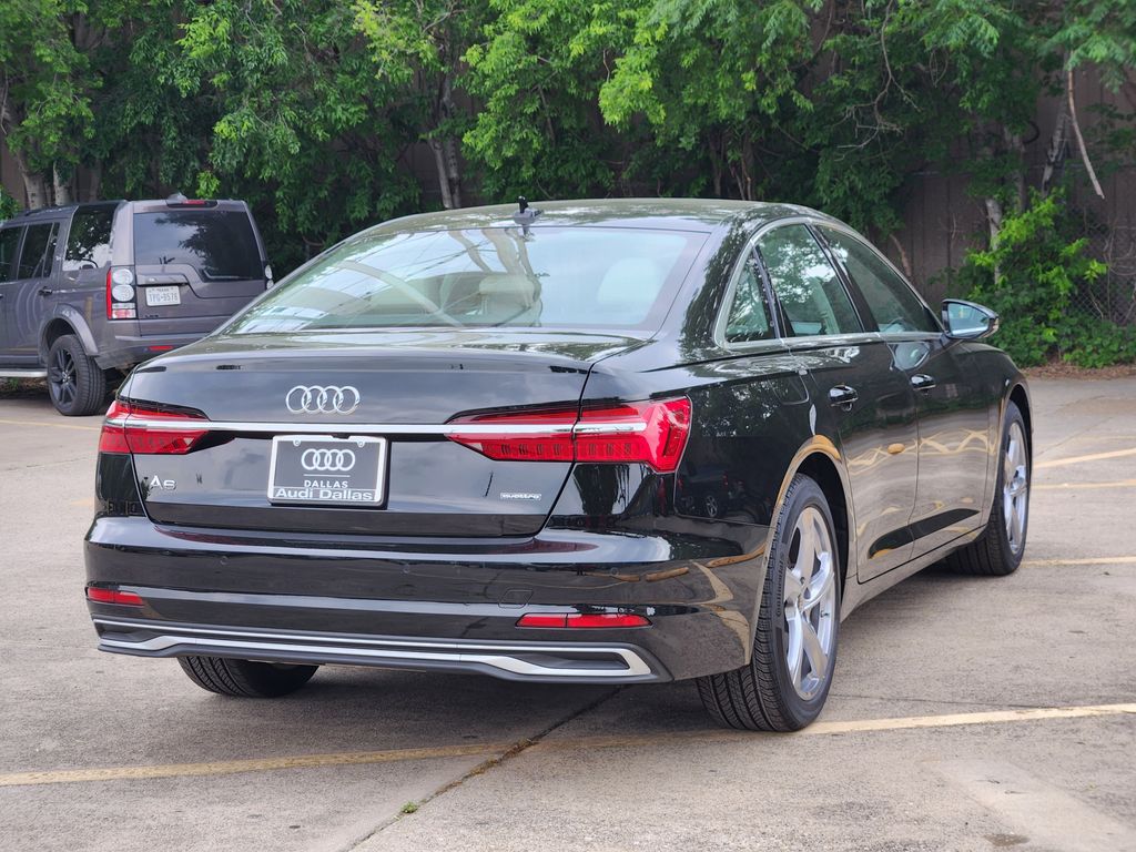new 2025 Audi A6 car, priced at $65,535