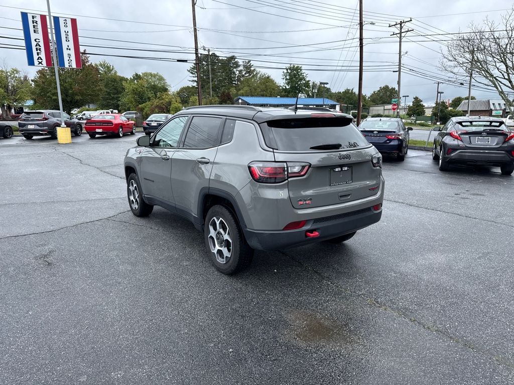 used 2022 Jeep Compass car, priced at $21,990