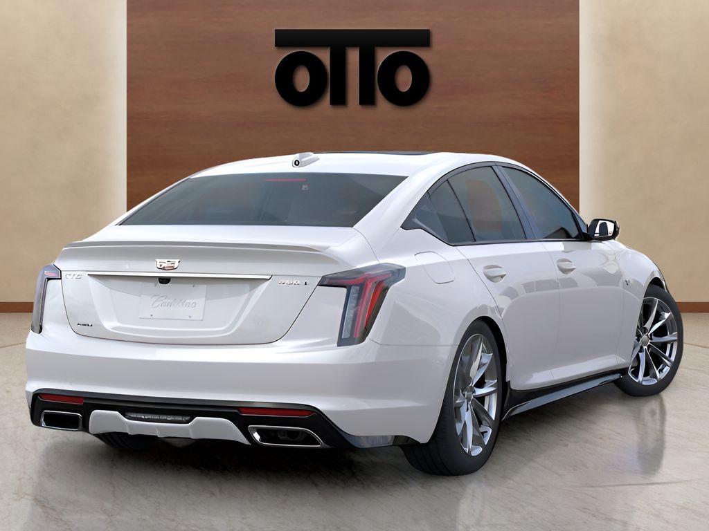 new 2025 Cadillac CT5 car, priced at $55,460