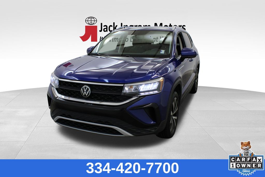used 2022 Volkswagen Taos car, priced at $19,750