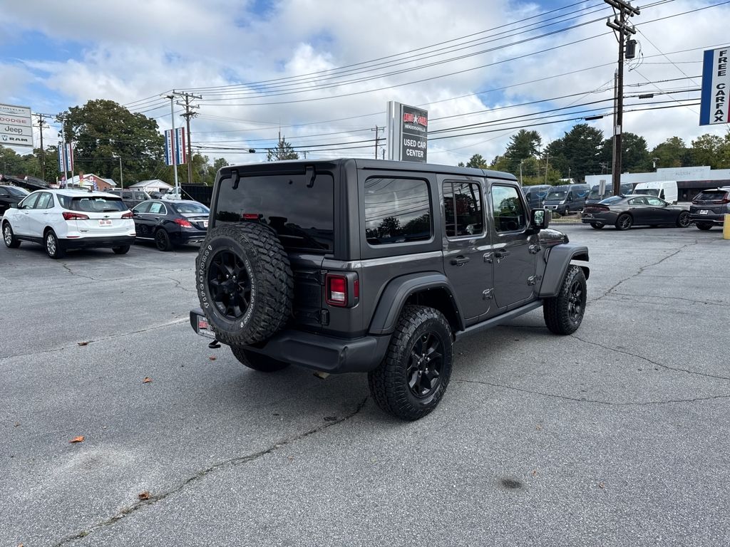 used 2021 Jeep Wrangler car, priced at $29,997