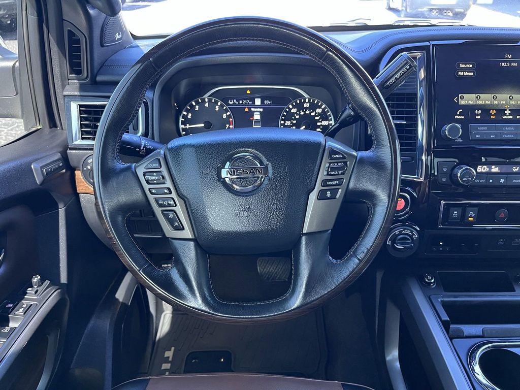 used 2021 Nissan Titan car, priced at $38,000