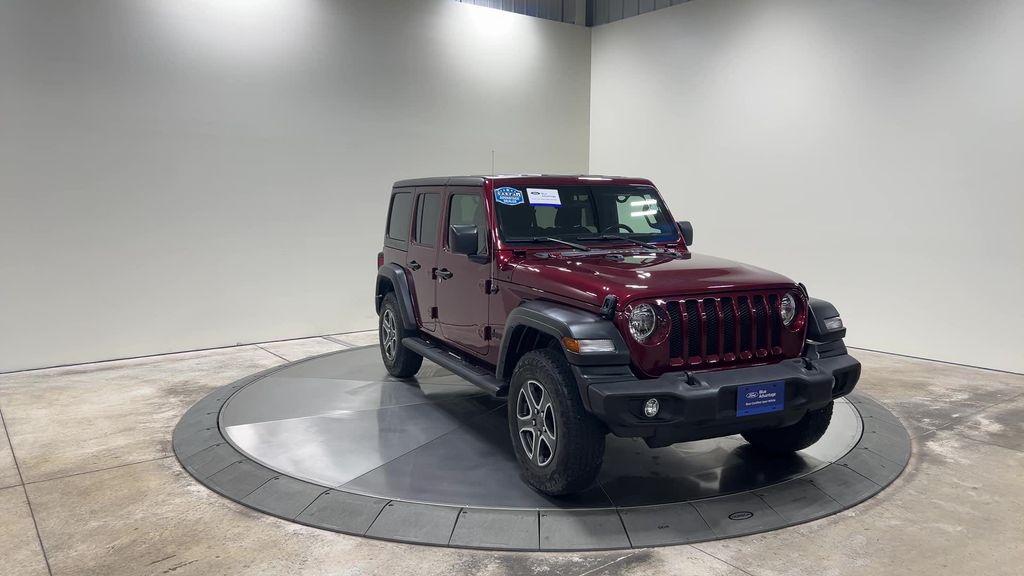 used 2021 Jeep Wrangler car, priced at $29,980