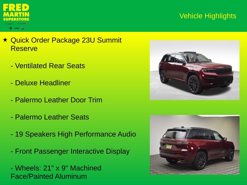 new 2025 Jeep Grand Cherokee car, priced at $63,876