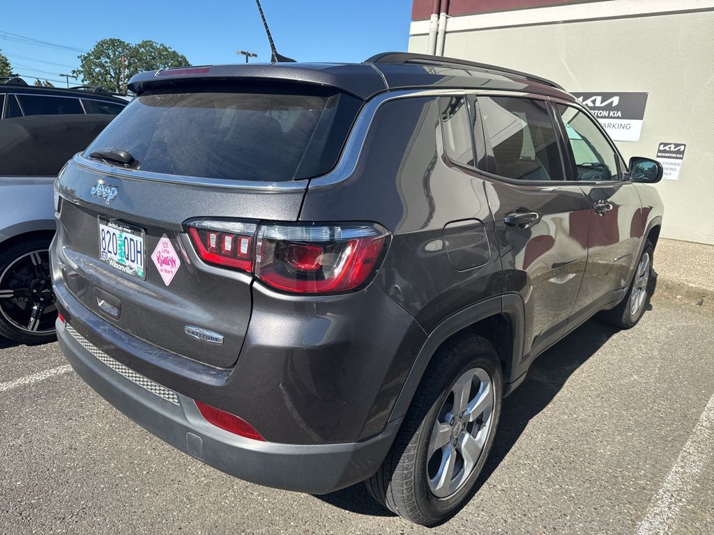 used 2021 Jeep Compass car, priced at $17,656