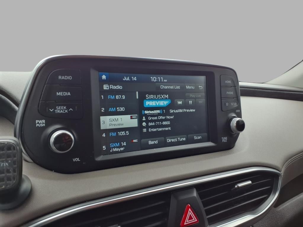 used 2019 Hyundai Santa Fe car, priced at $17,503