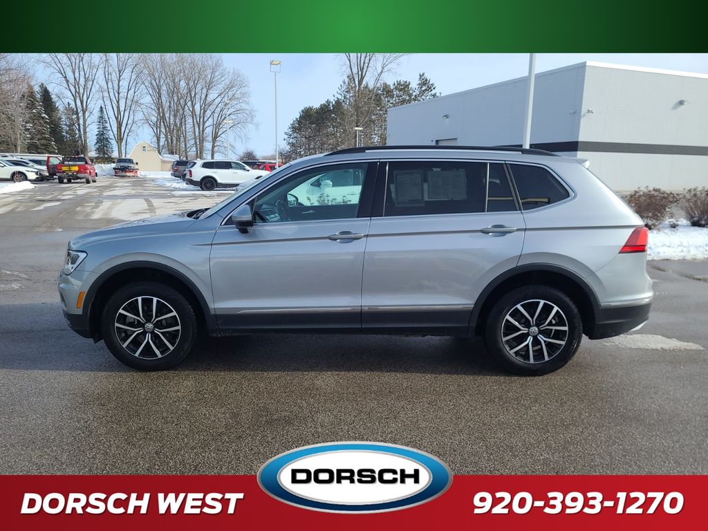 used 2021 Volkswagen Tiguan car, priced at $18,713