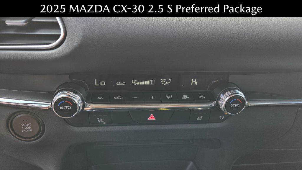 new 2025 Mazda CX-30 car, priced at $30,441