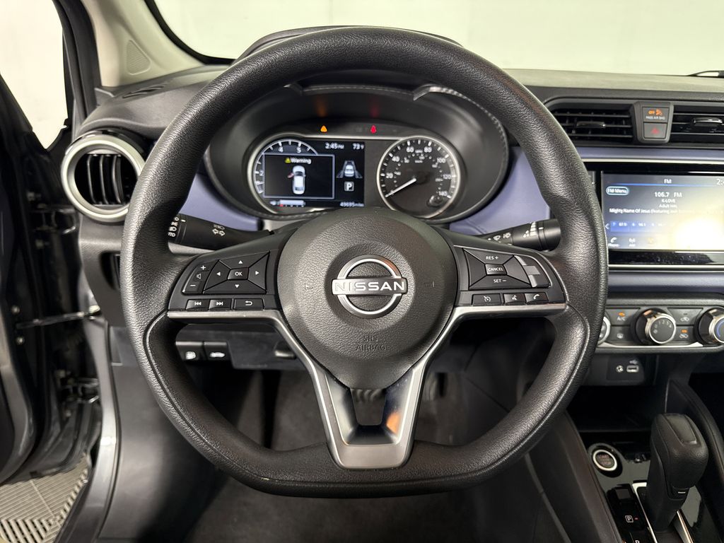 used 2023 Nissan Versa car, priced at $15,400