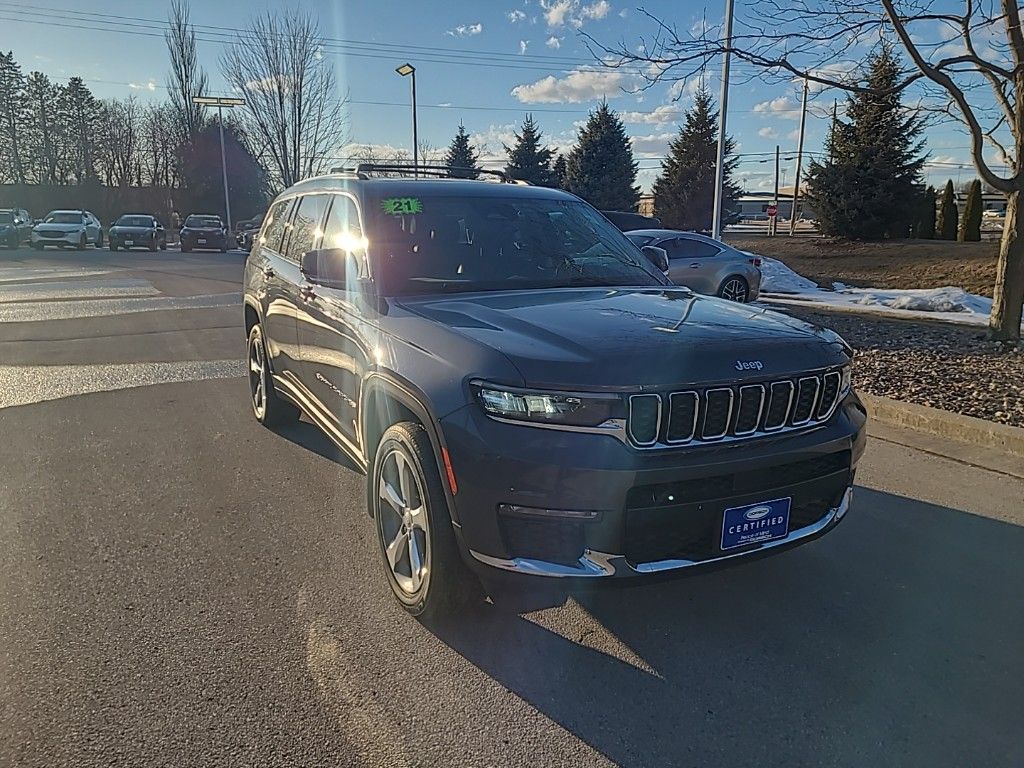 used 2021 Jeep Grand Cherokee L car, priced at $30,927