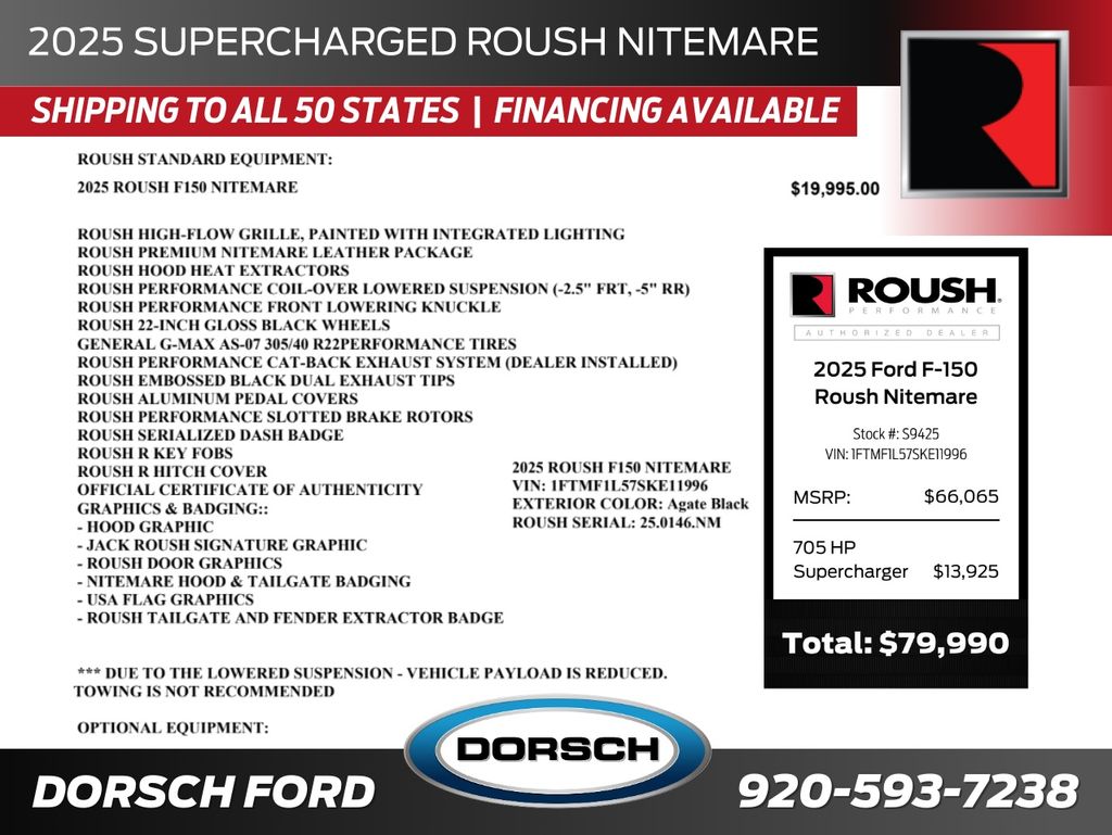 new 2025 Ford F-150 car, priced at $65,165