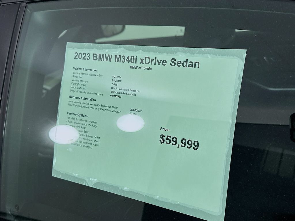 used 2023 BMW 3-Series car, priced at $51,383