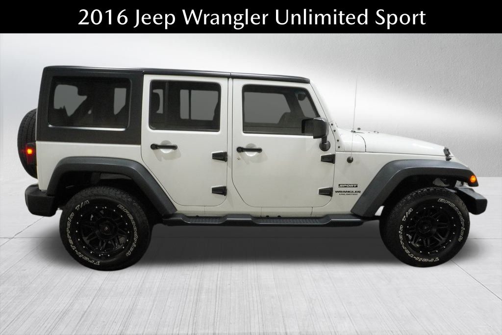 used 2016 Jeep Wrangler car, priced at $18,350
