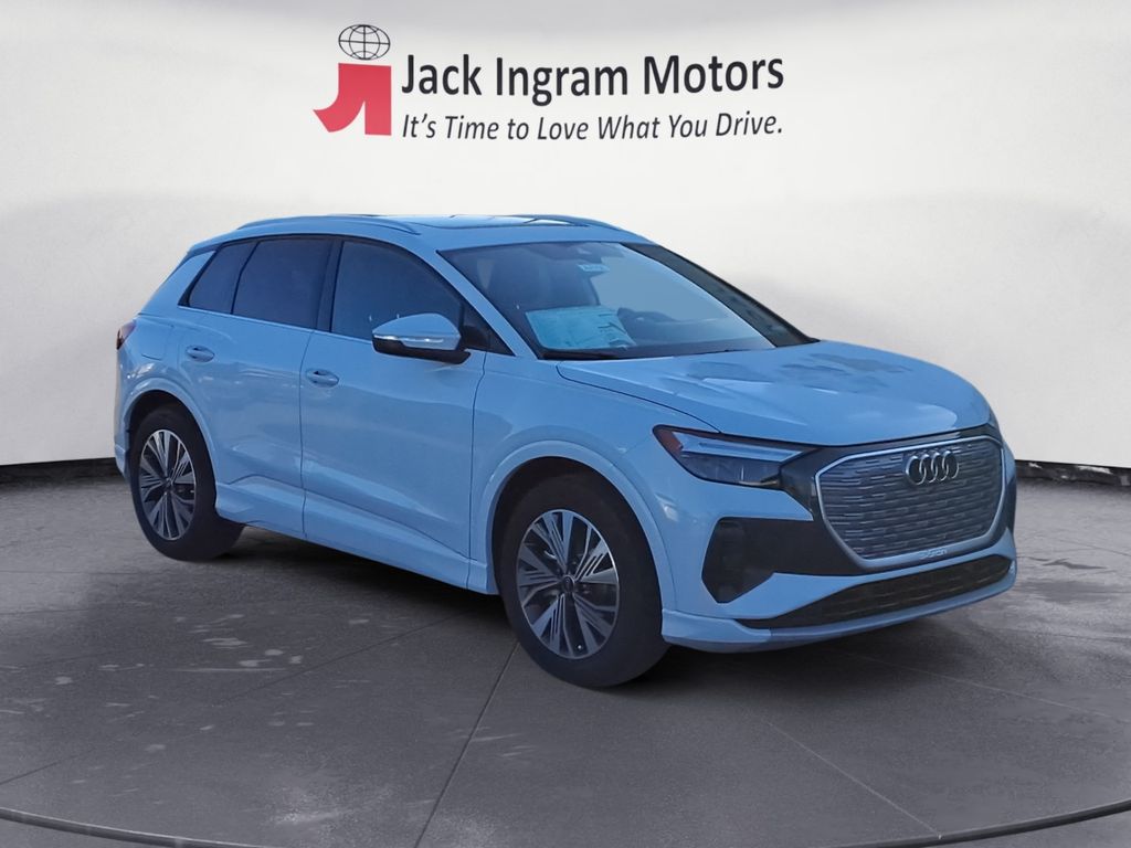 new 2025 Audi Q4 e-tron car, priced at $52,990