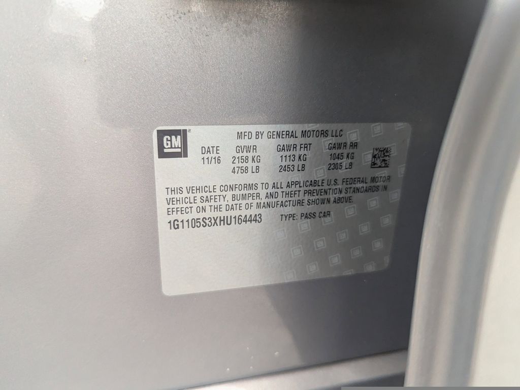 used 2017 Chevrolet Impala car, priced at $12,792