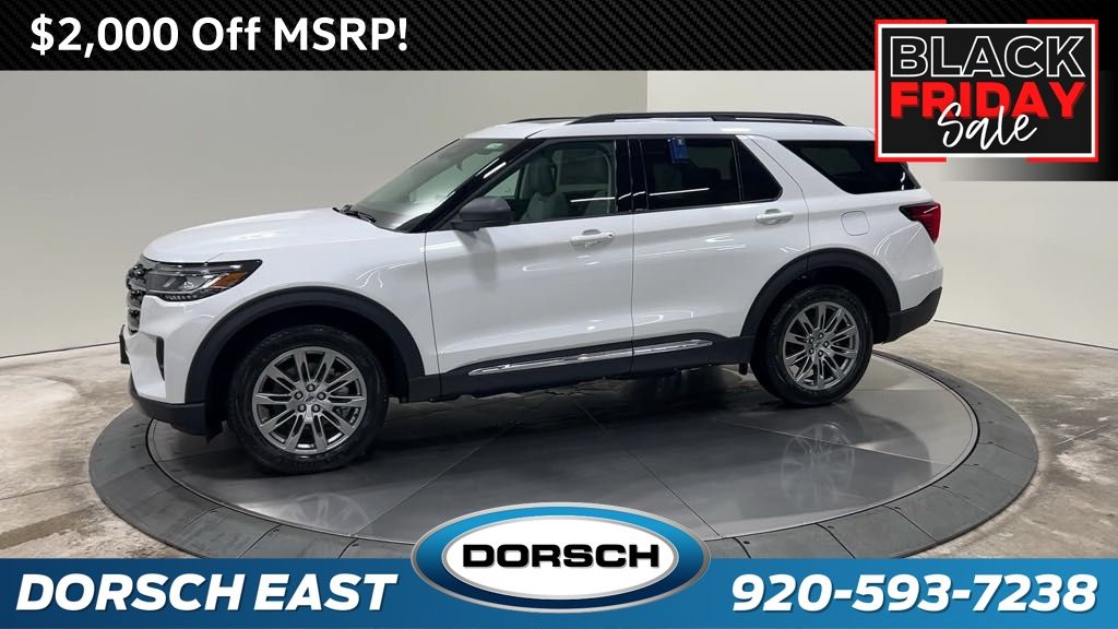 new 2025 Ford Explorer car, priced at $49,250