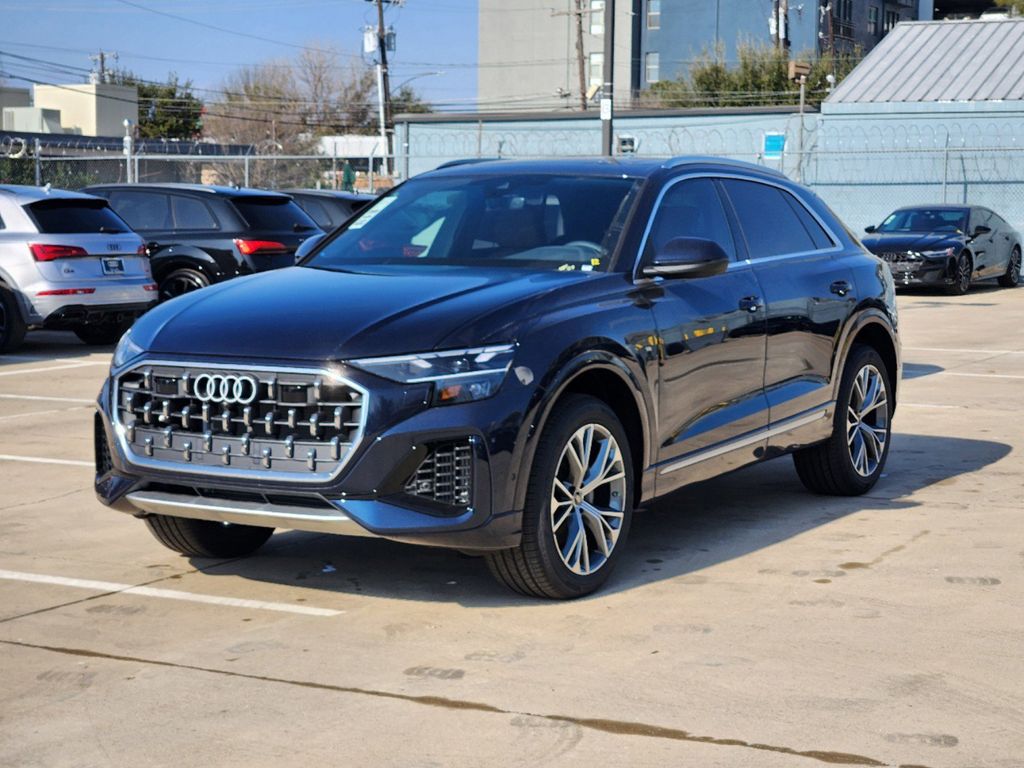 new 2025 Audi Q8 car, priced at $82,515
