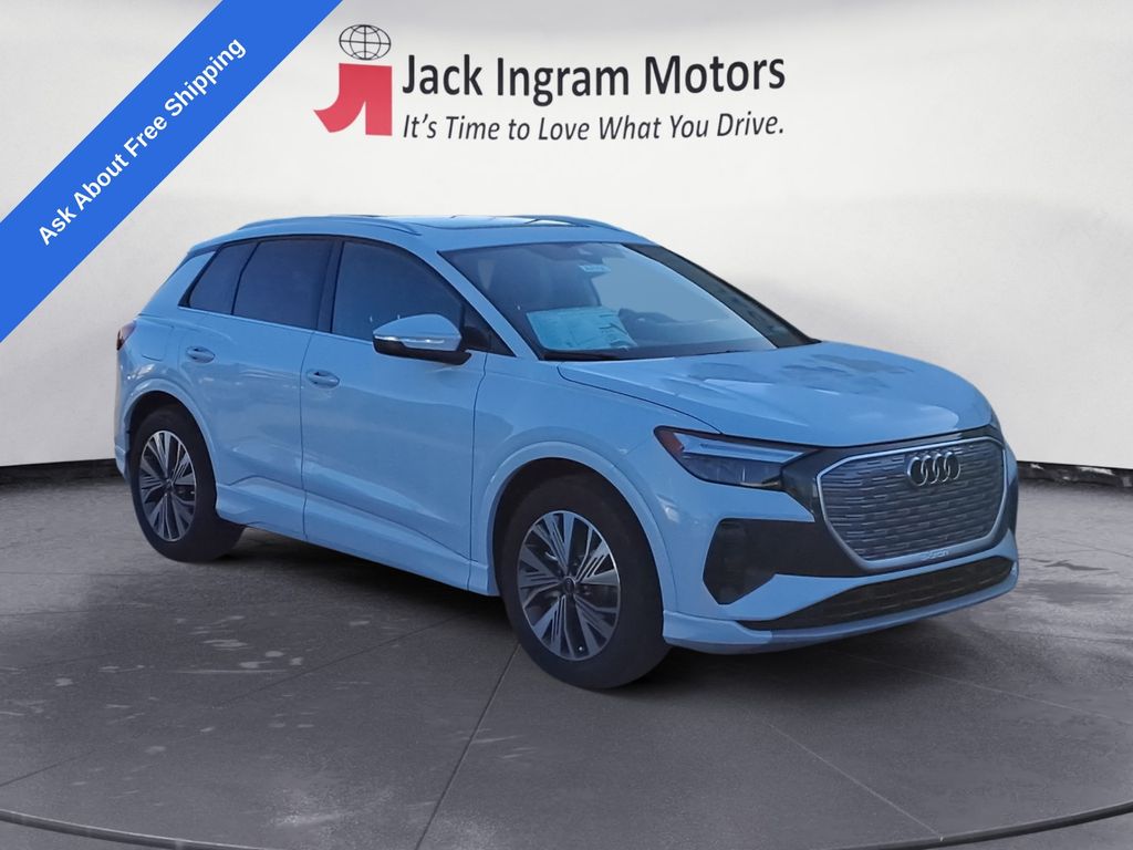 new 2025 Audi Q4 e-tron car, priced at $48,556