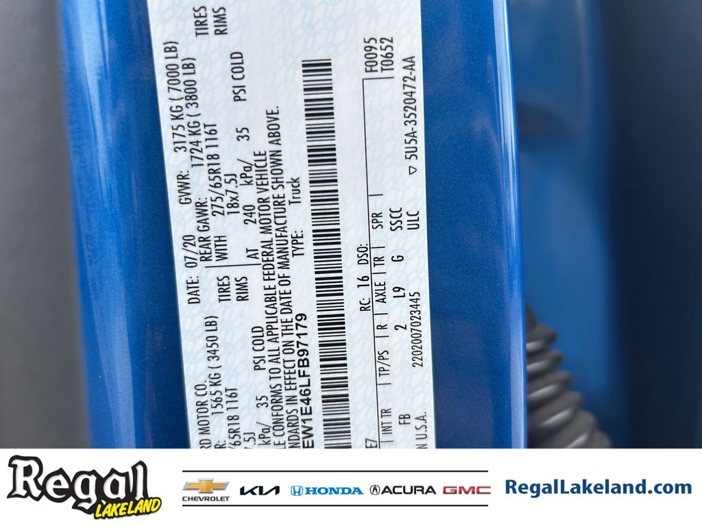 used 2020 Ford F-150 car, priced at $33,593