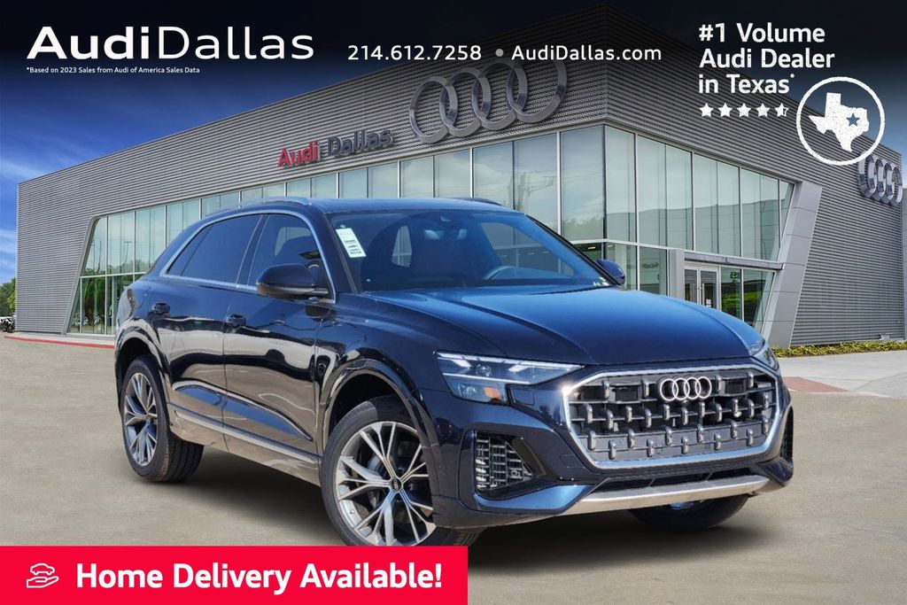 new 2025 Audi Q8 car, priced at $82,515