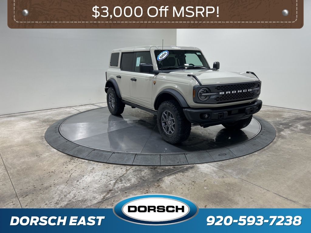 new 2025 Ford Bronco car, priced at $60,445