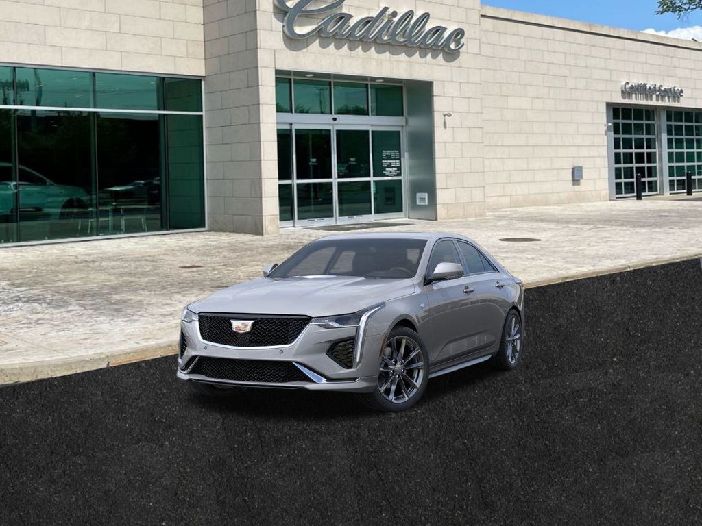 new 2025 Cadillac CT4 car, priced at $49,160