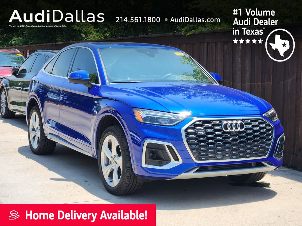 used 2024 Audi Q5 Sportback car, priced at $44,991