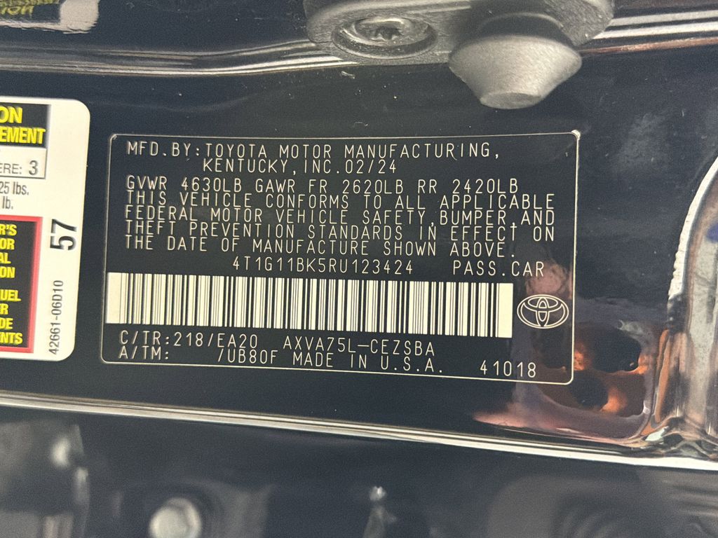 used 2024 Toyota Camry car, priced at $26,992