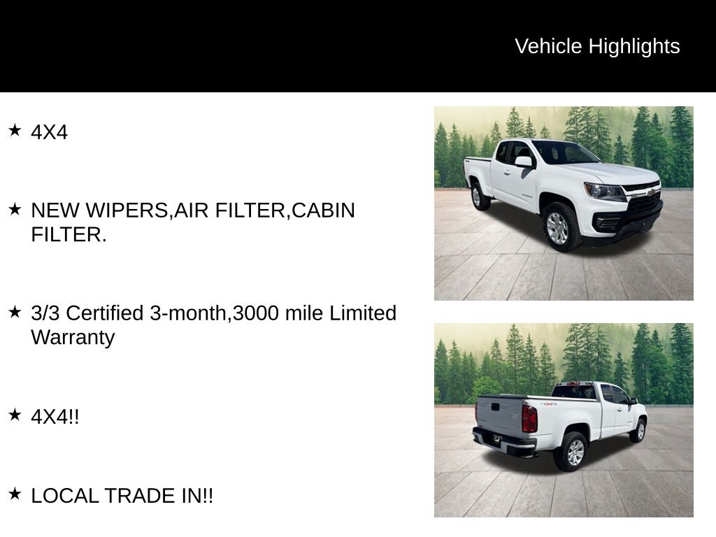 used 2022 Chevrolet Colorado car, priced at $23,994