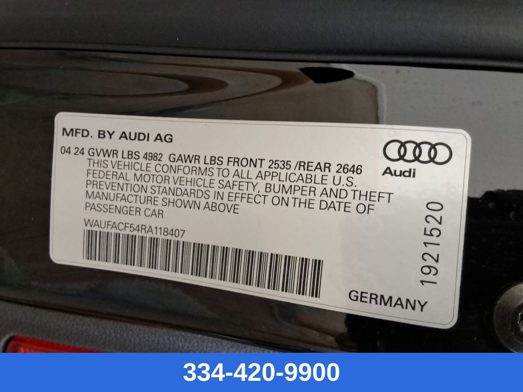 used 2024 Audi A5 Sportback car, priced at $39,997