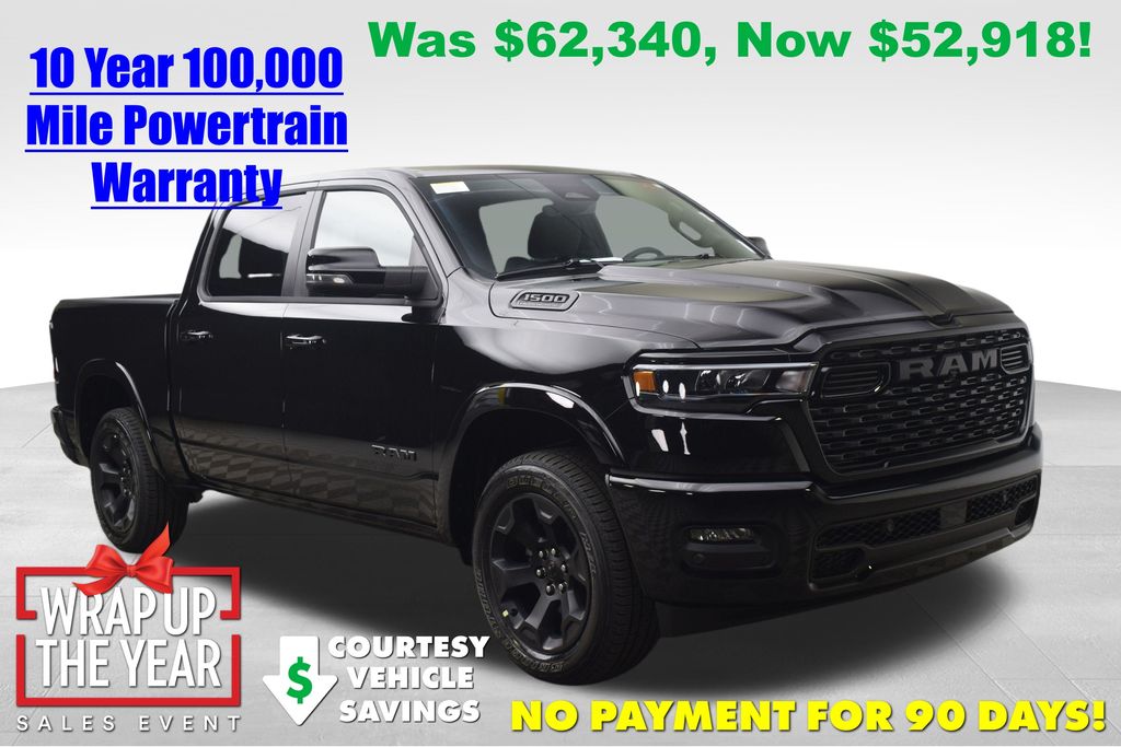 new 2026 Ram 1500 car, priced at $52,918