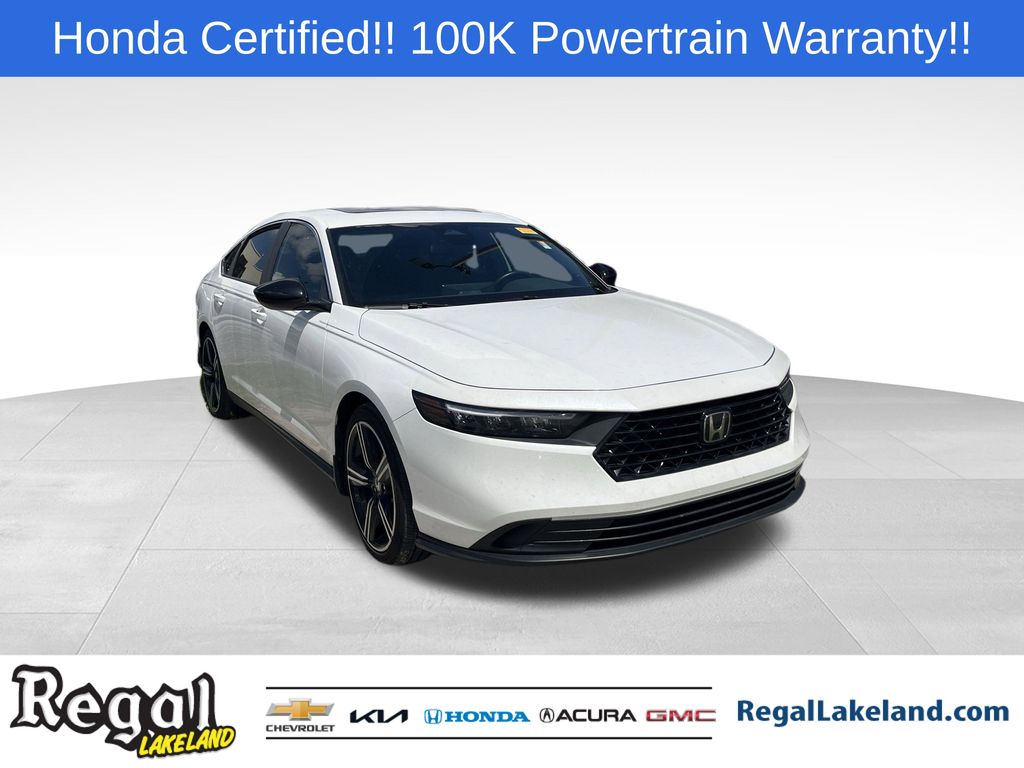 used 2024 Honda Accord Hybrid car, priced at $28,961