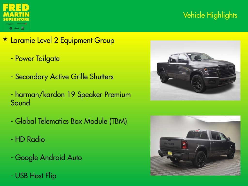 new 2026 Ram 1500 car, priced at $64,158