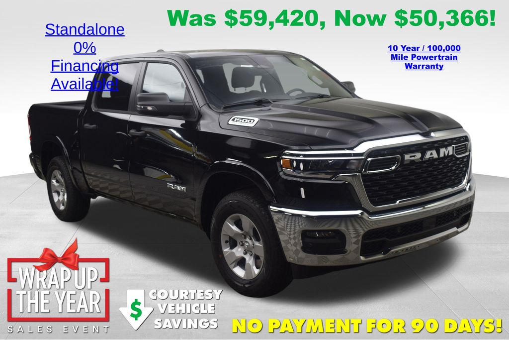 new 2026 Ram 1500 car, priced at $50,366