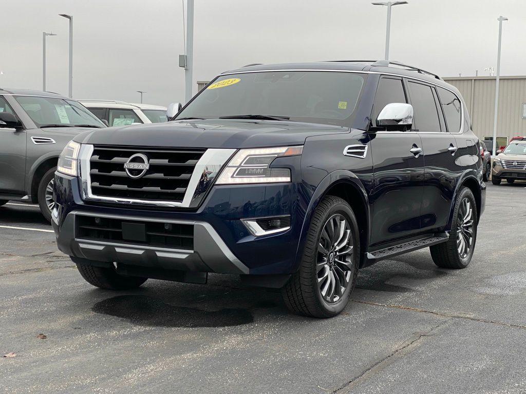 used 2023 Nissan Armada car, priced at $45,500