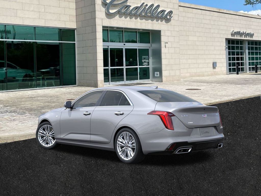 new 2025 Cadillac CT4 car, priced at $46,460