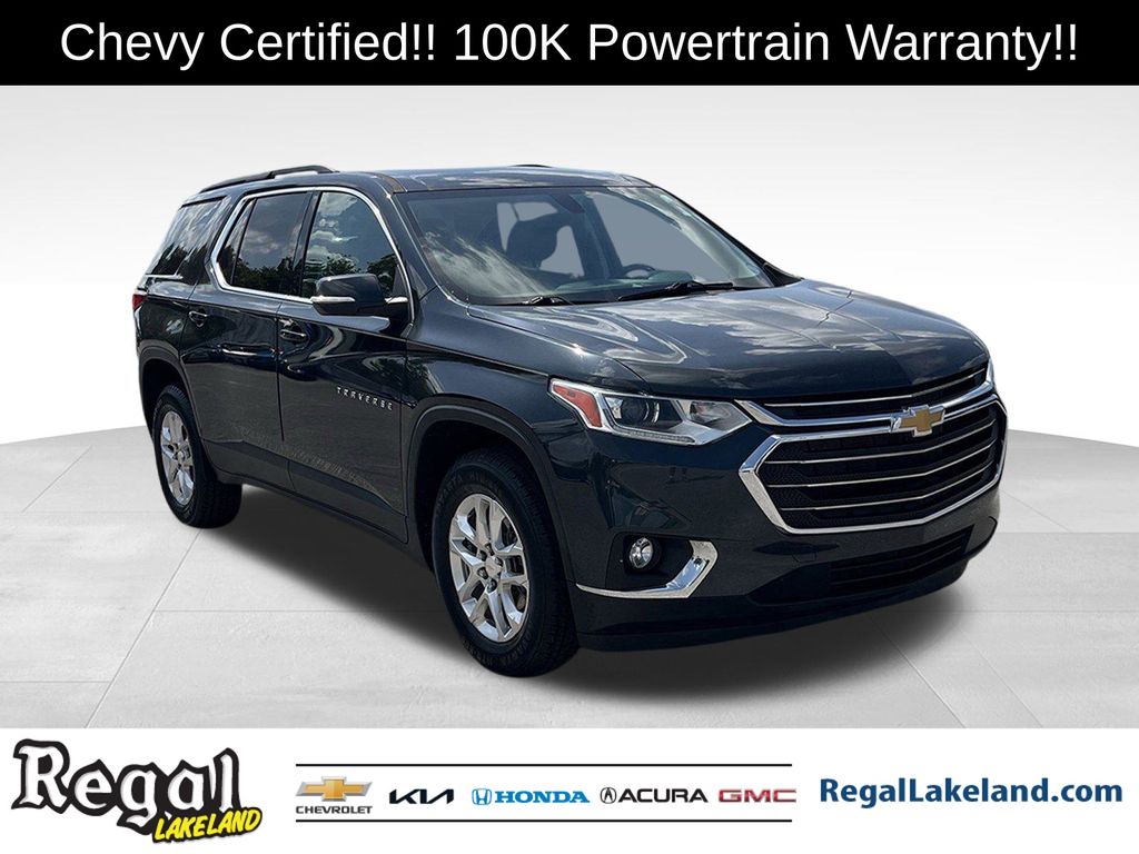 used 2021 Chevrolet Traverse car, priced at $25,477