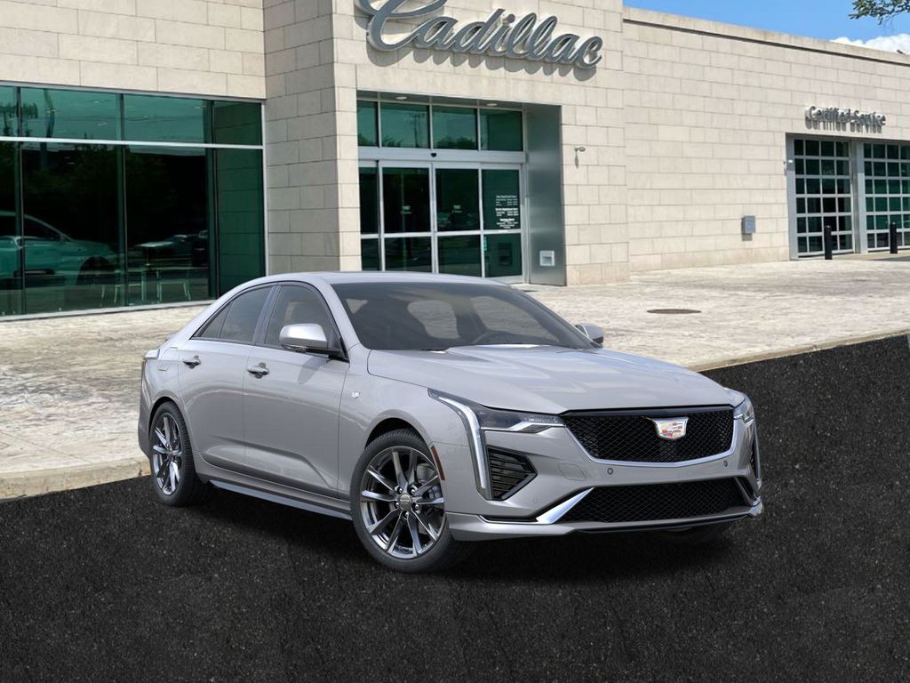 new 2025 Cadillac CT4 car, priced at $49,160