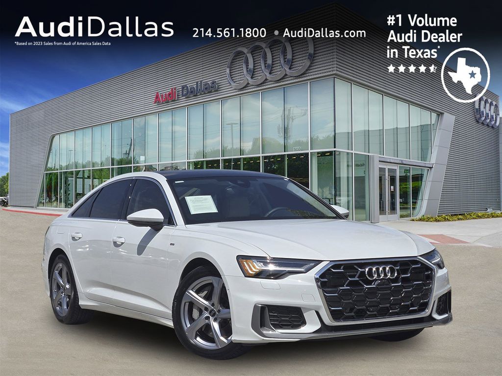 used 2025 Audi A6 car, priced at $59,391